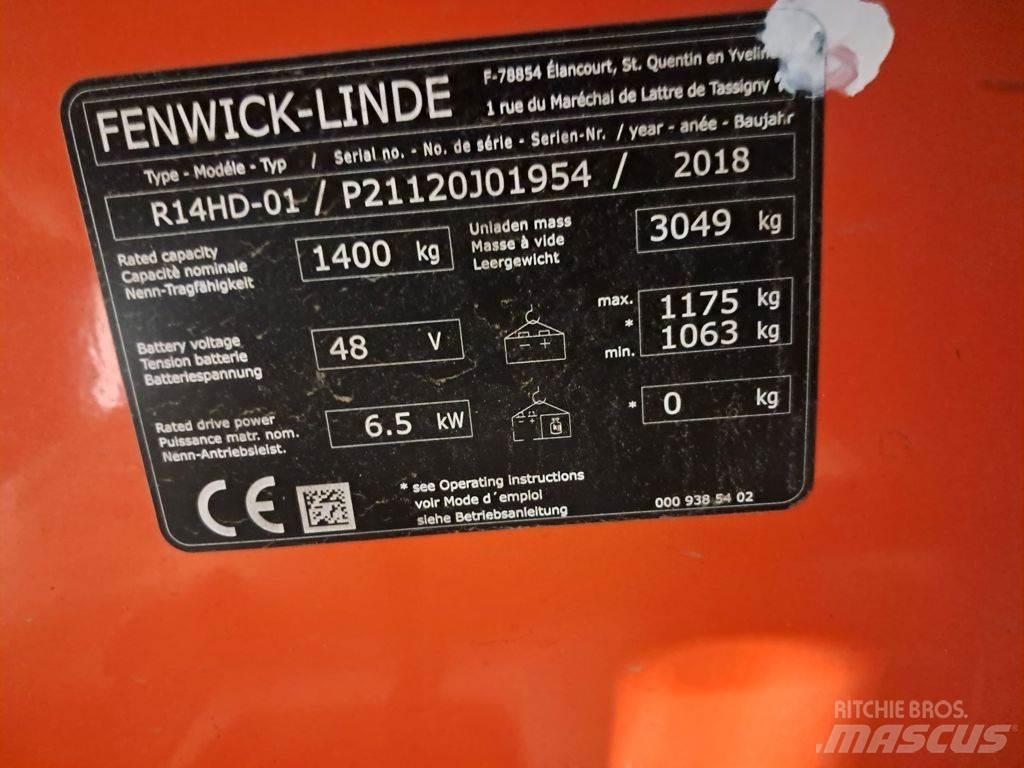 Linde R14 HD Carrello retrattile