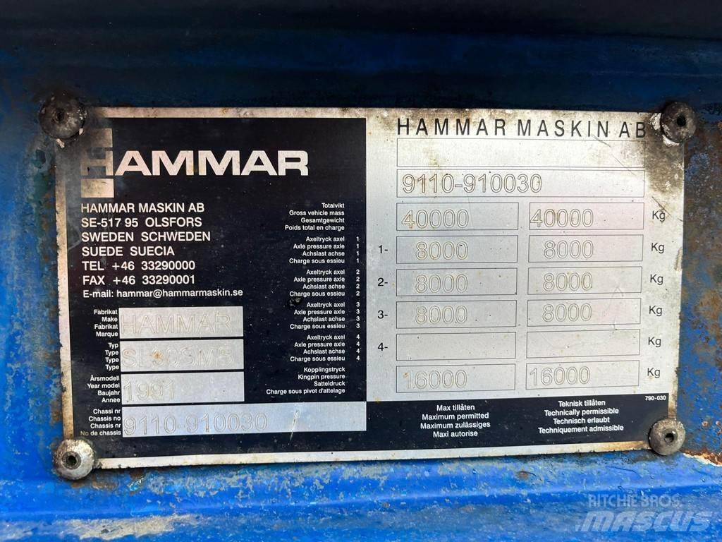 Hammar SL 30 SMS Semirimorchi portacontainer