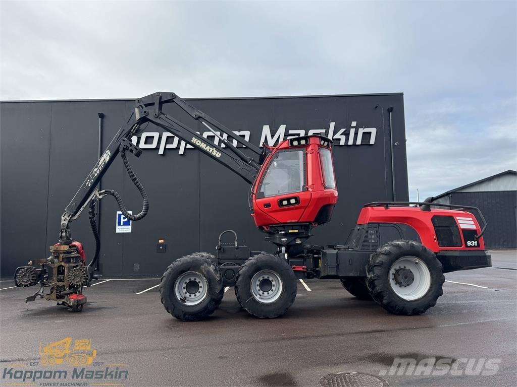 Komatsu 931 Abbattitrici, Disboscatrici
