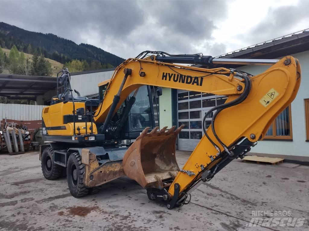 Hyundai HW140 Escavatori gommati