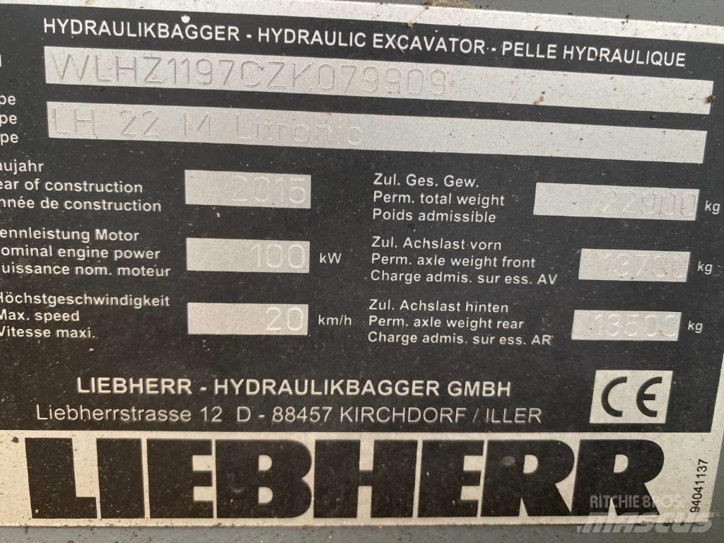 Liebherr LH 22 M Movimentazione rifiuti