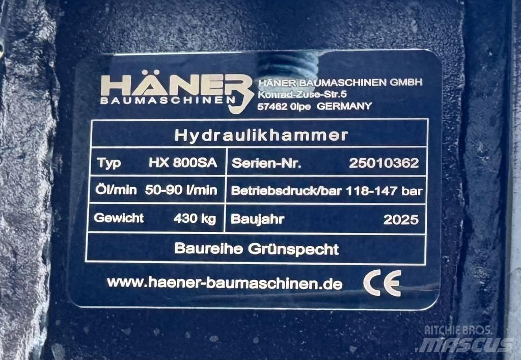  Haner HX 800SA Martelli - frantumatori