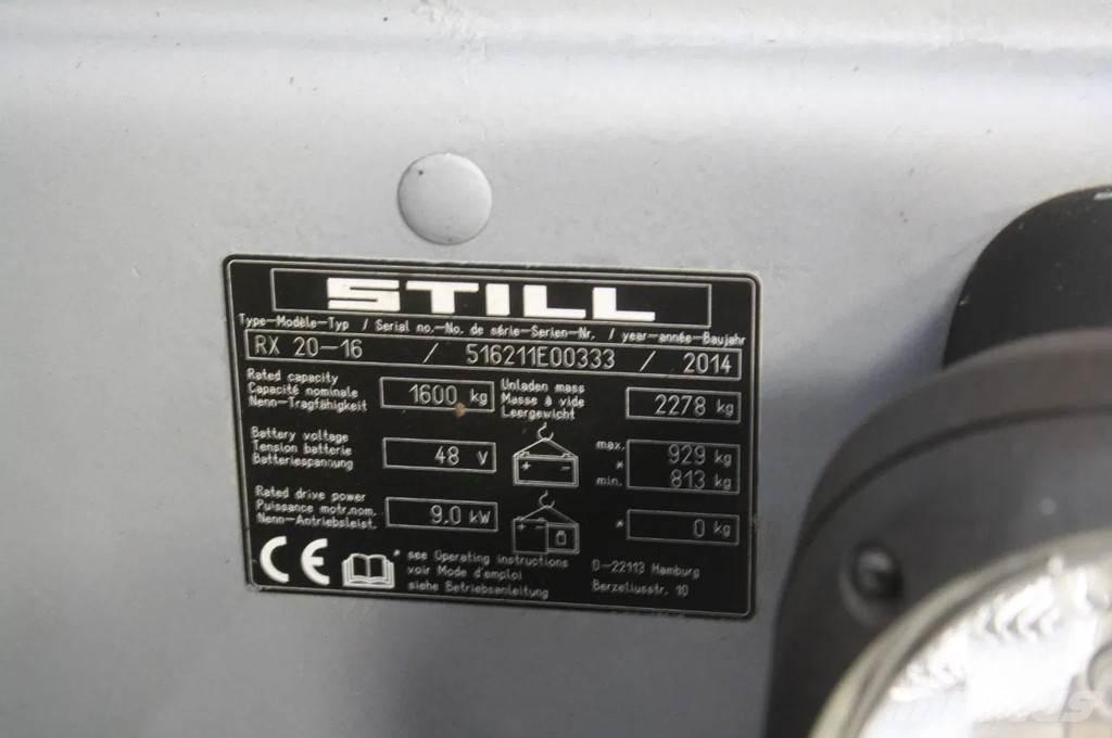 Still RX 20-16 Carrelli elevatori elettrici
