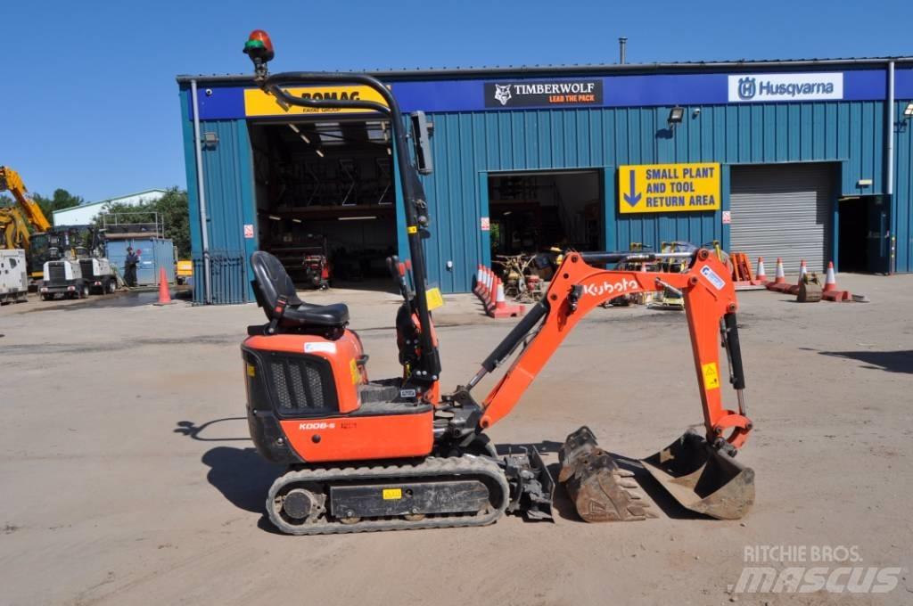 Kubota K 008-5 Miniescavatori