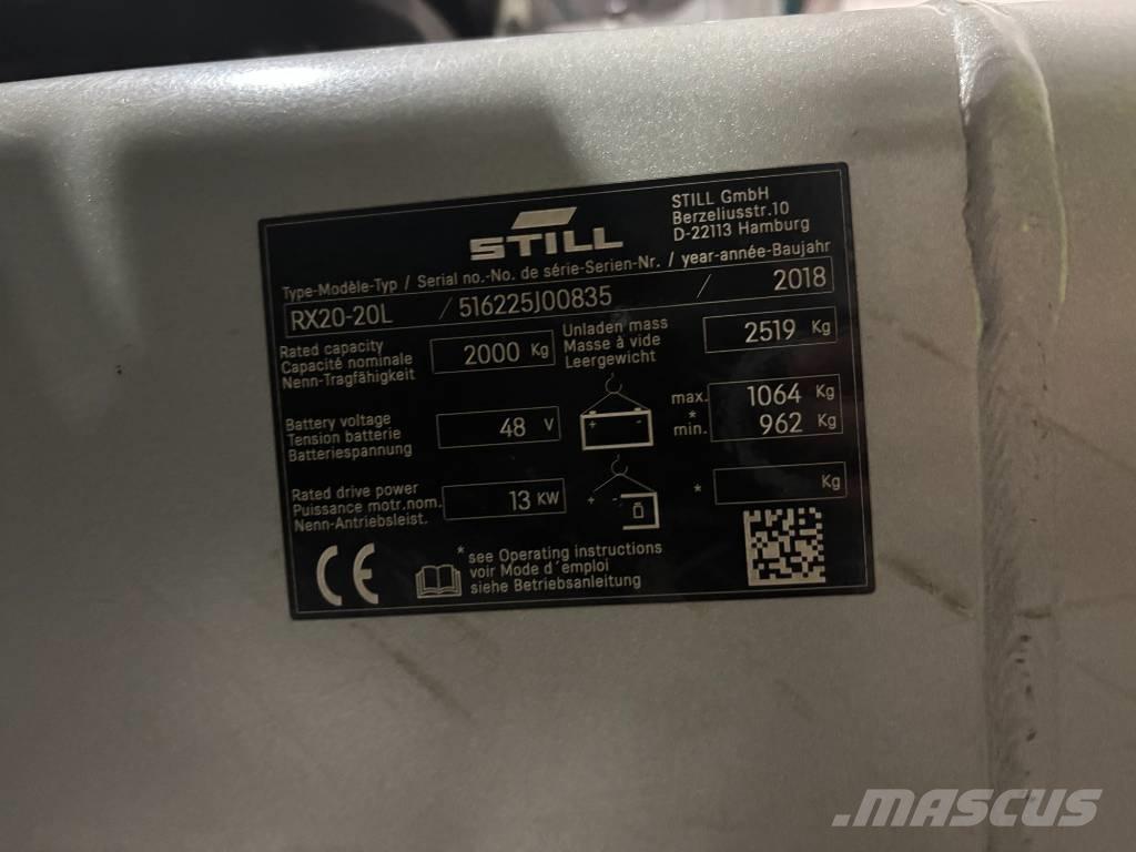 Still RX 20-20 L Carrelli elevatori elettrici