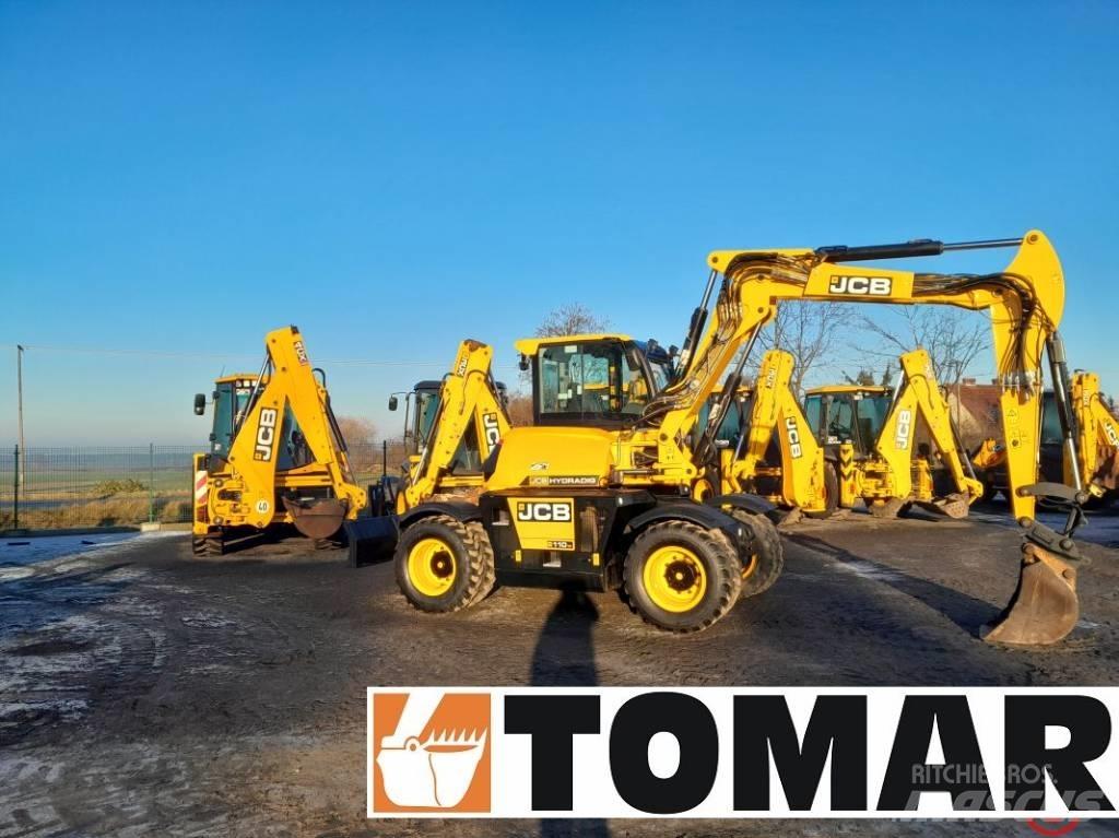JCB 110 W Hydradig Escavatori gommati