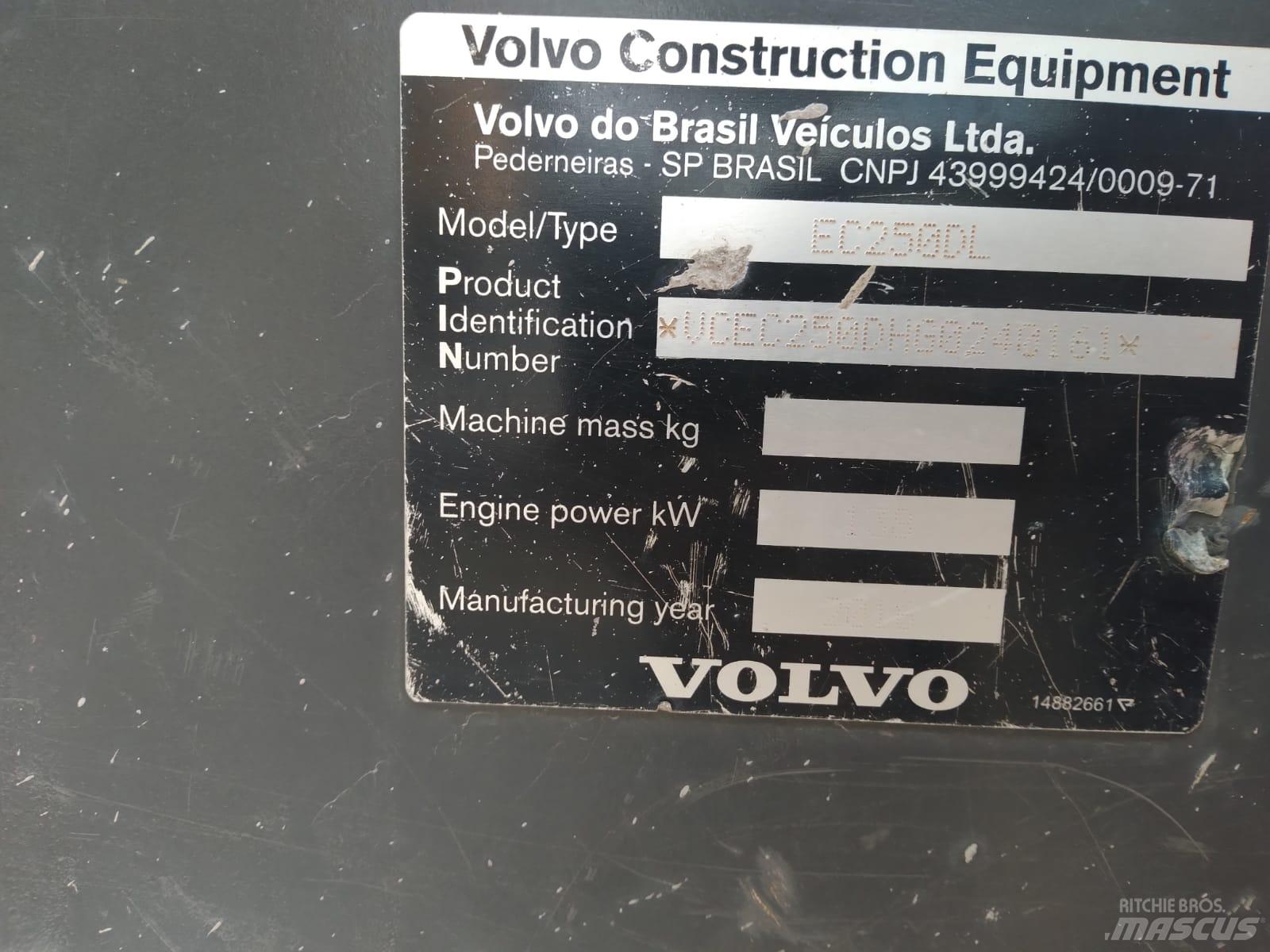 Volvo EC 250 D L Escavatori cingolati