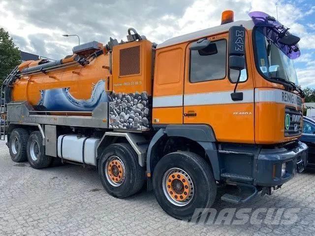 MAN 41.464 8x4 Camion autospurgo