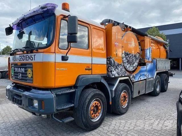 MAN 41.464 8x4 Camion autospurgo