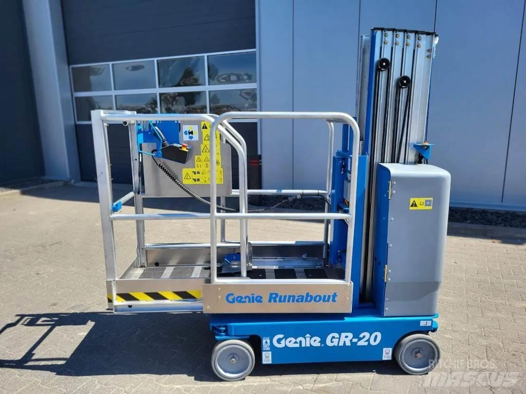 Genie GR-20 Piattaforme cingolate, Piattaforme a ragno e Montacarichi