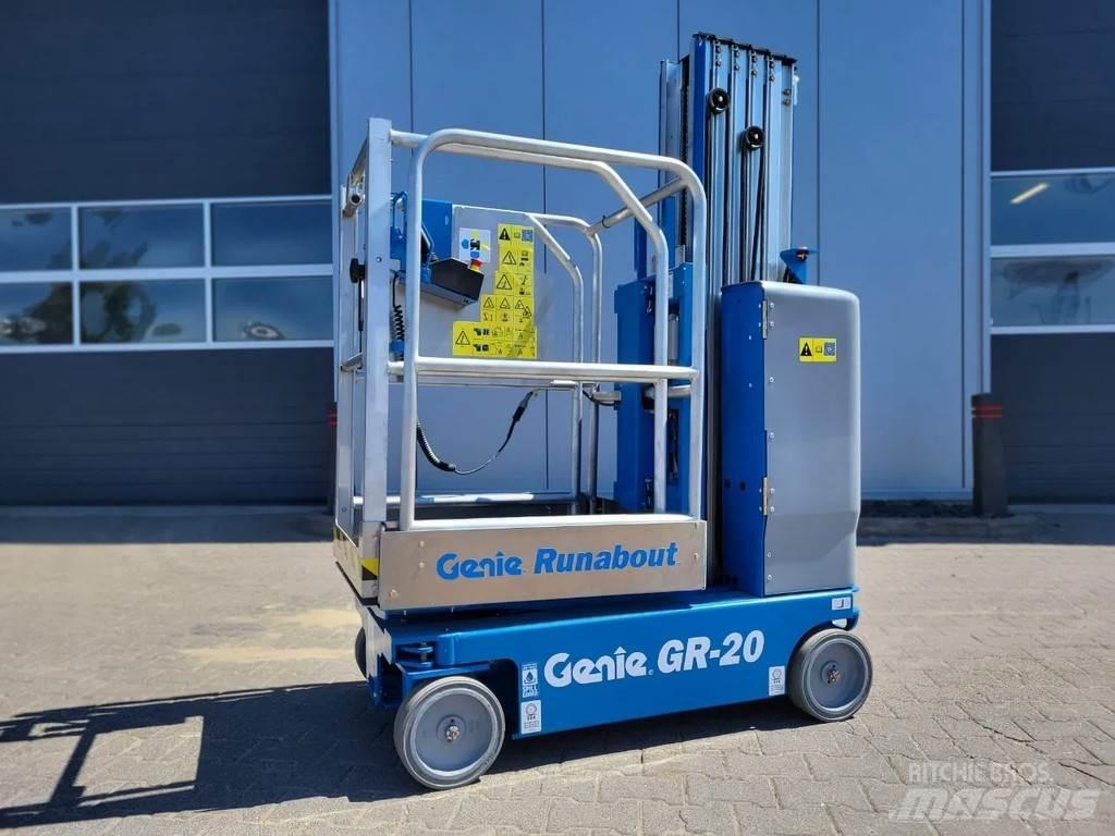 Genie GR-20 Piattaforme cingolate, Piattaforme a ragno e Montacarichi