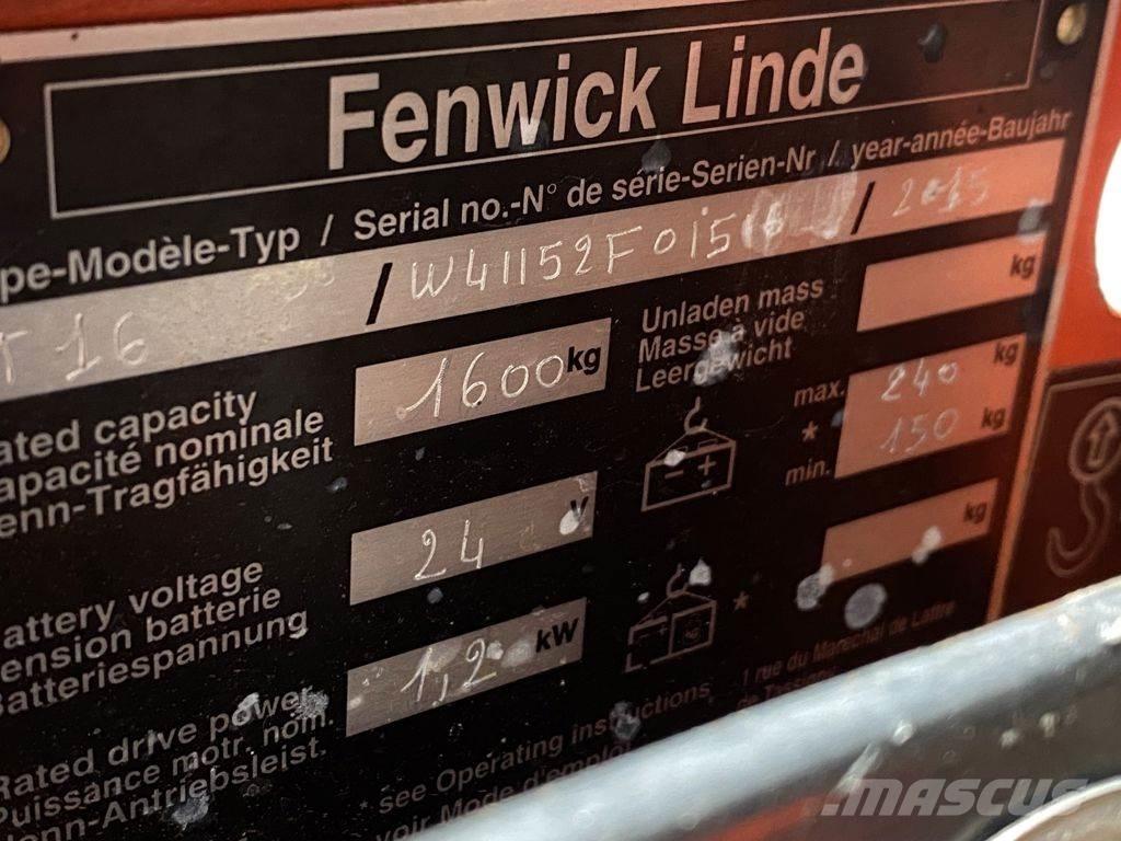 Linde T16 Transpallet manuale