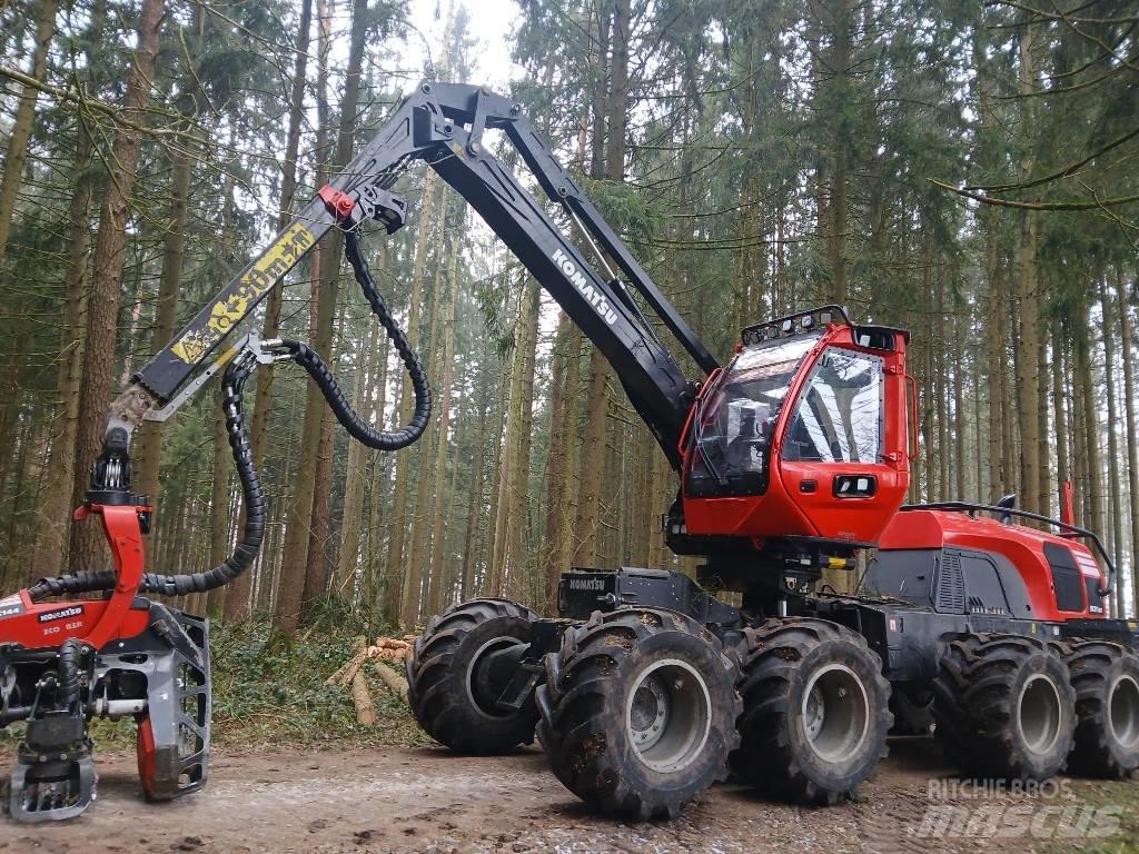 Komatsu 931 XC Abbattitrici, Disboscatrici