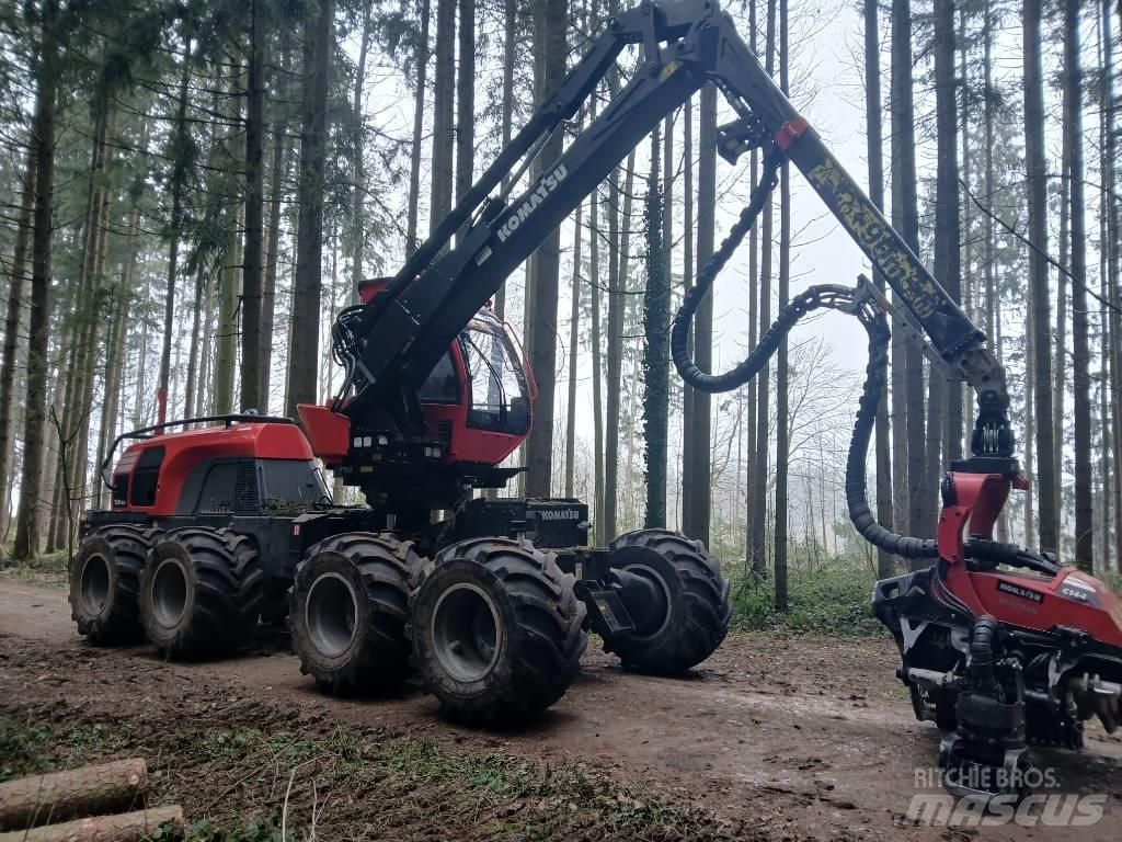 Komatsu 931 XC Abbattitrici, Disboscatrici