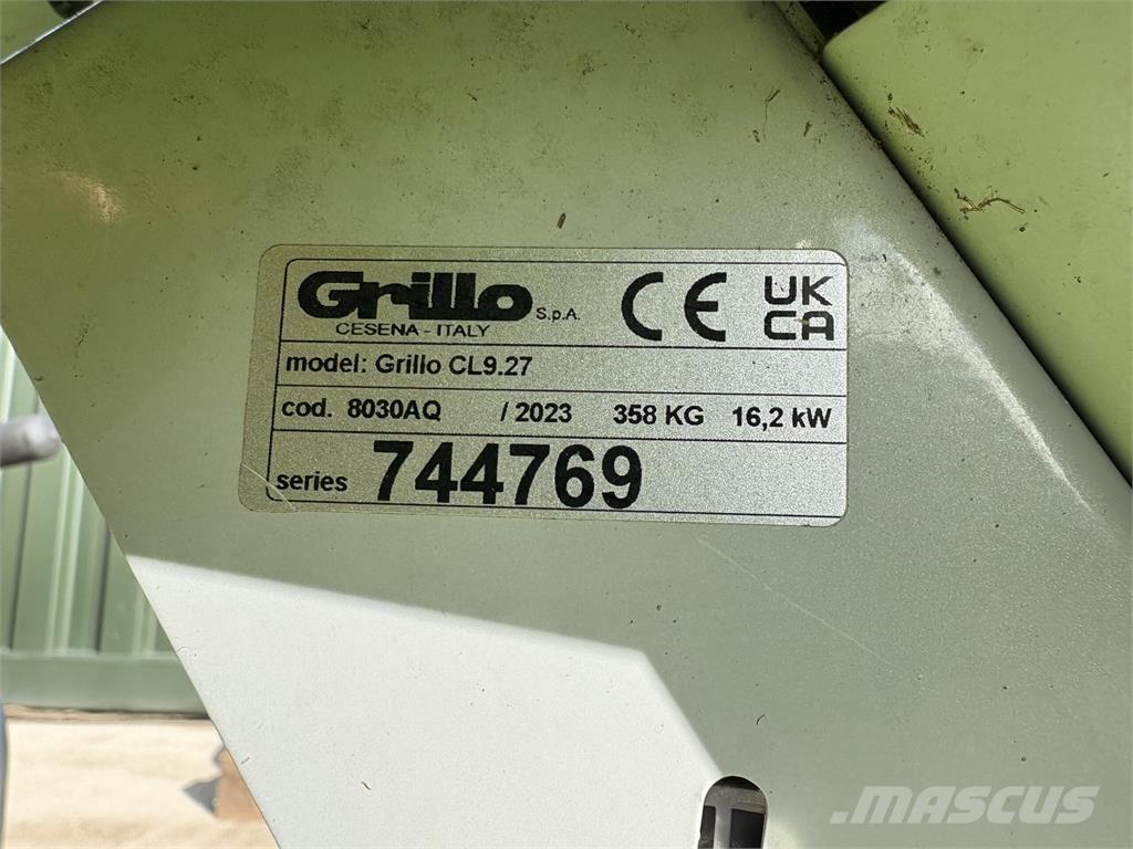 Grillo Climber 9.27 Trattorini tagliaerba