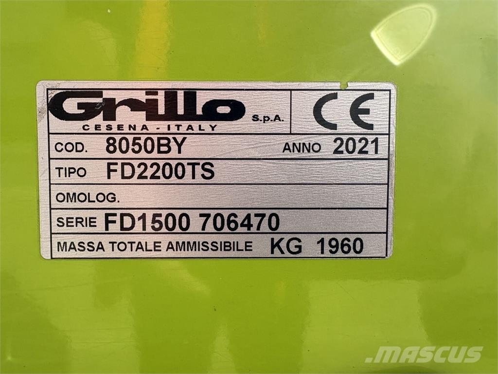 Grillo FD2200TS Trattorini tagliaerba