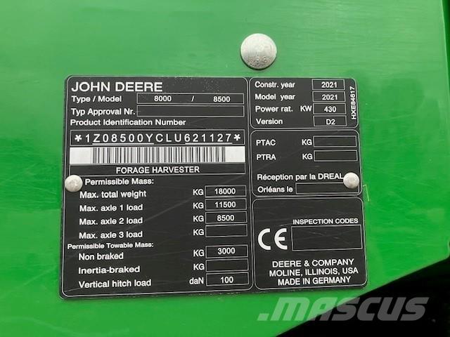 John Deere 8500i Trince semoventi