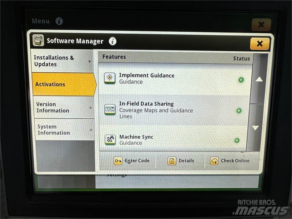 John Deere 8RX 410 Trattori