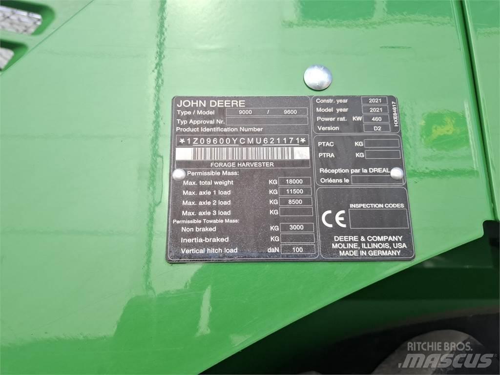 John Deere 9600 Trince semoventi