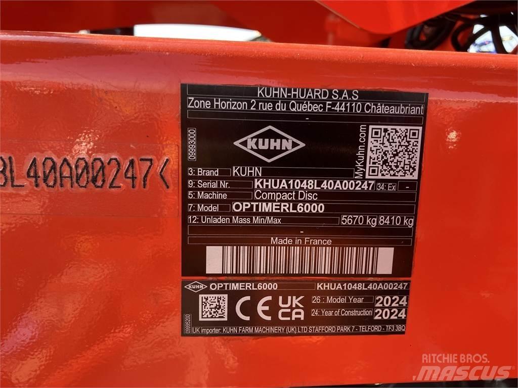Kuhn L6000 Coltivatori