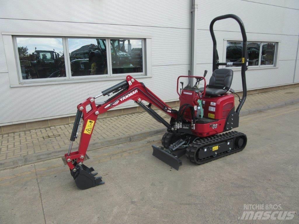 Yanmar SV08 Escavatori cingolati