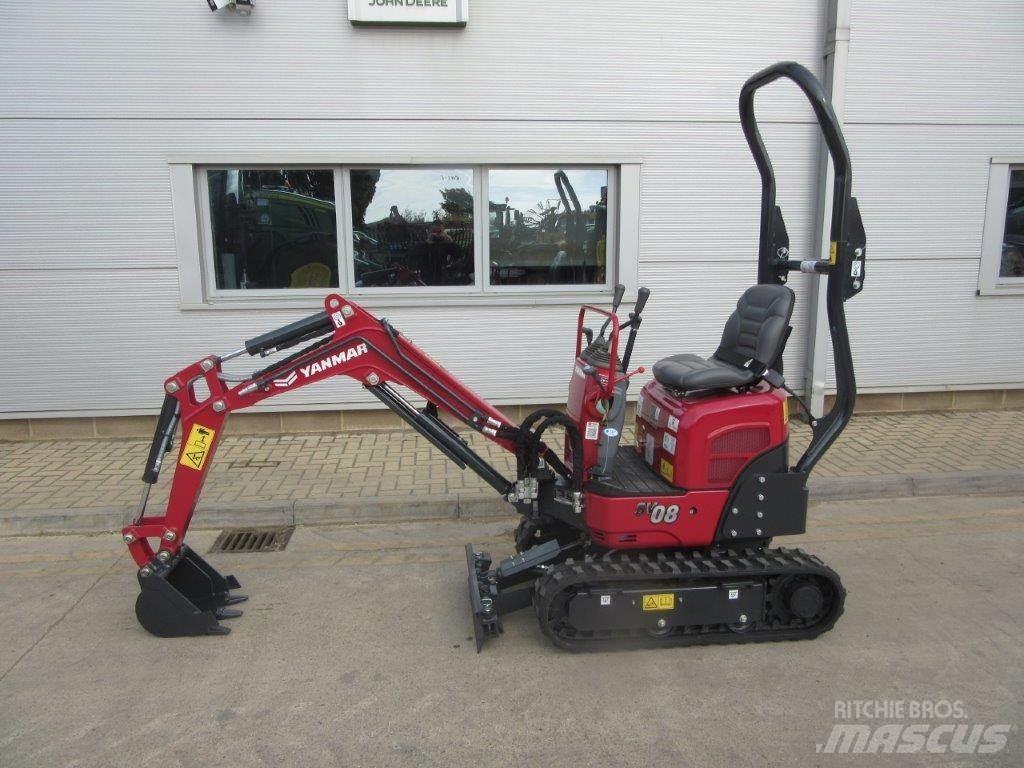 Yanmar SV08 Escavatori cingolati