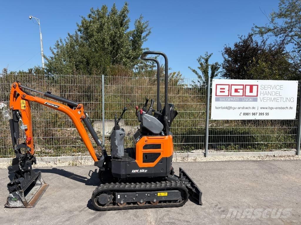 Develon DX 10 Z-7 Miniescavatori