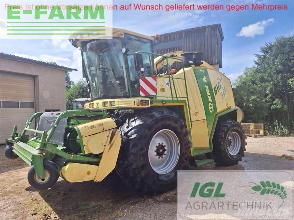 Krone big x 650 Trince semoventi