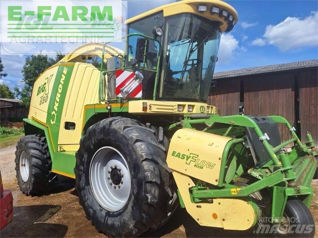 Krone big x 650 Trince semoventi