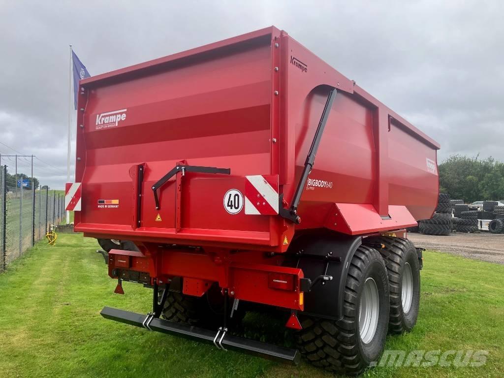 Krampe Big Body 640 Rimorchi ribaltabili