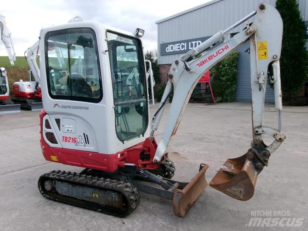 Takeuchi TB 216 Miniescavatori