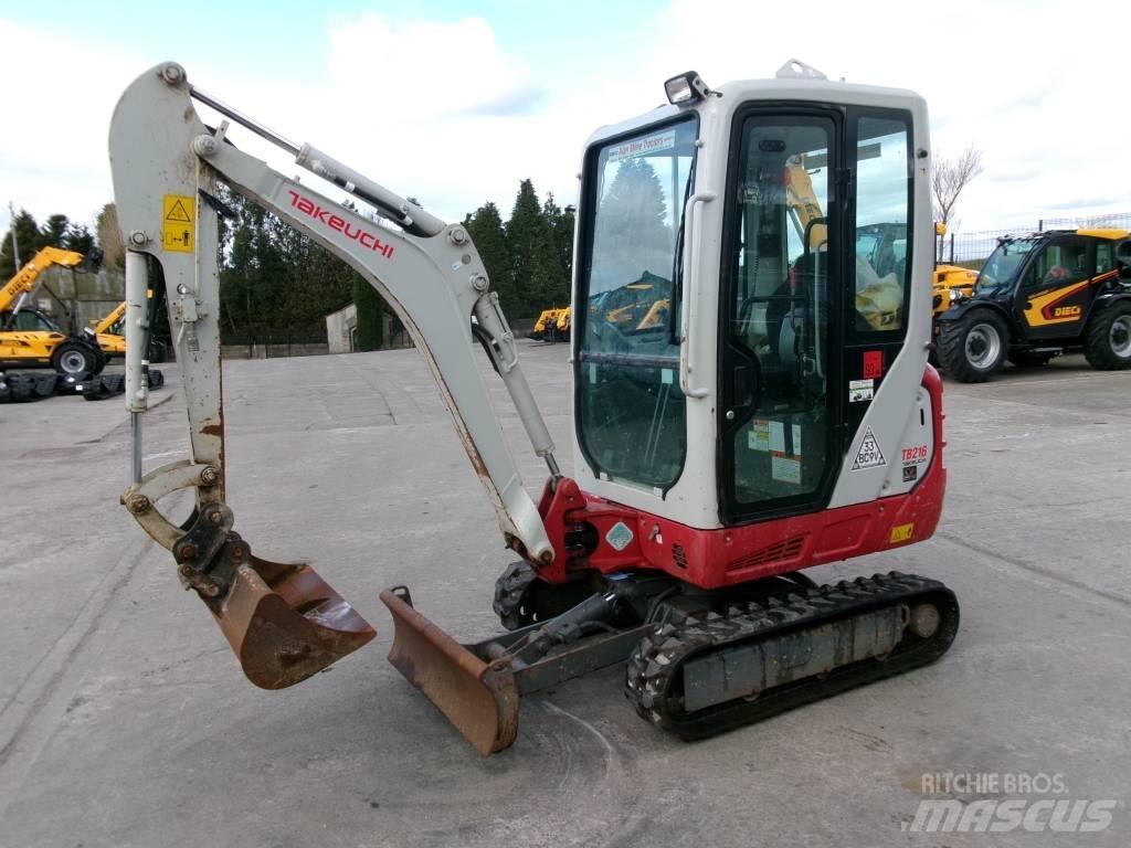 Takeuchi TB 216 Miniescavatori