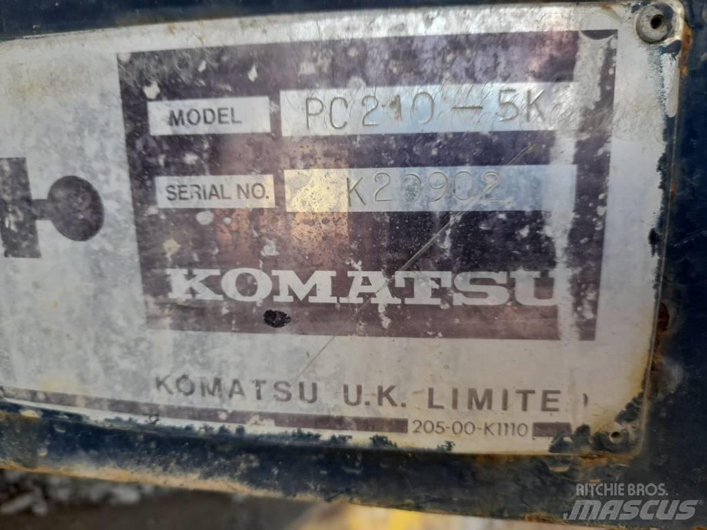 Komatsu PC 210-5 Escavatori cingolati