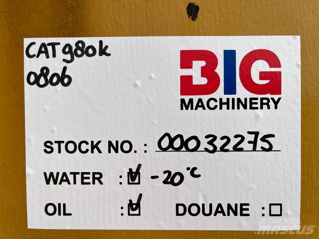 CAT 980K Pale gommate