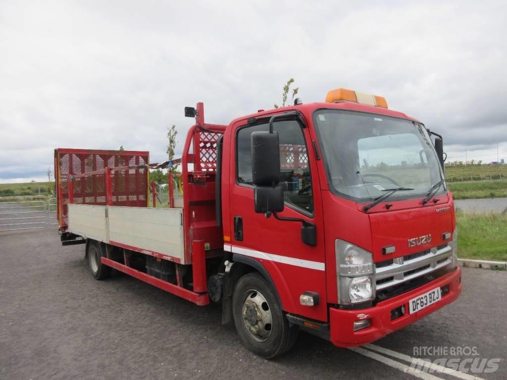 Isuzu N 75.190 Autocarro pianale / argano