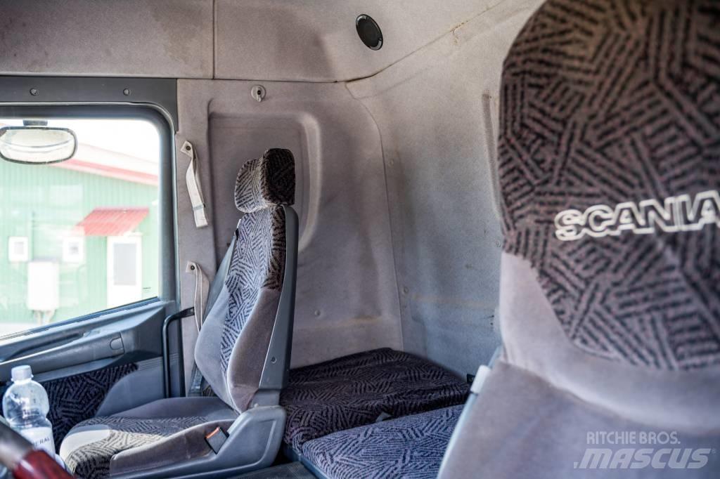 Scania R 144 GB Camion con gancio di sollevamento
