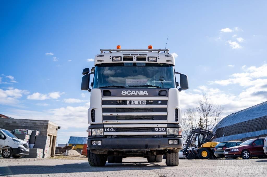 Scania R 144 GB Camion con gancio di sollevamento