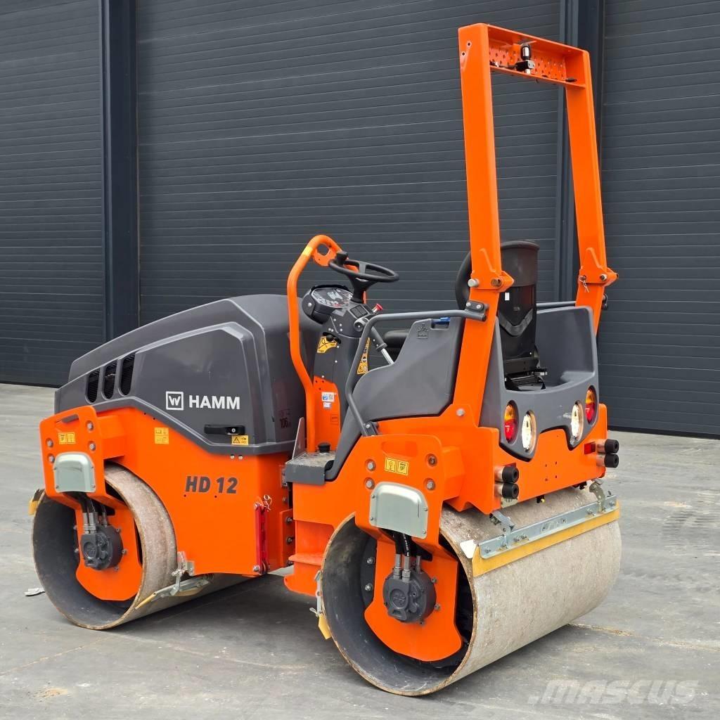 Hamm HD 12 VV Rulli a doppio tamburo