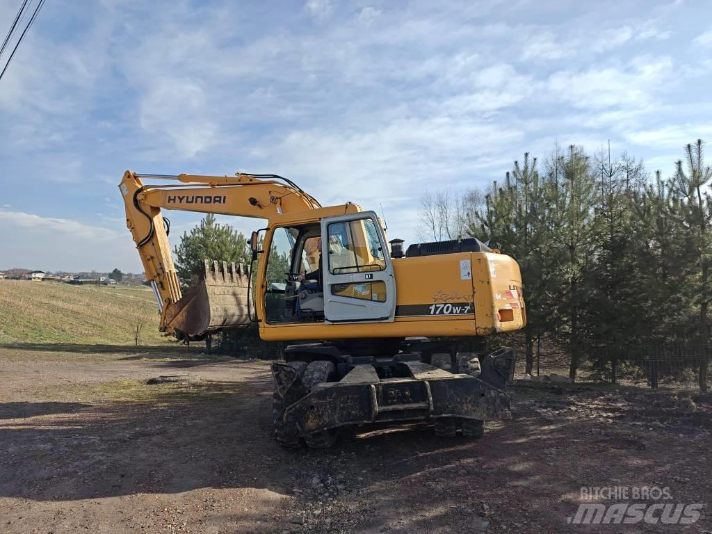 Hyundai 170W-7 Escavatori gommati