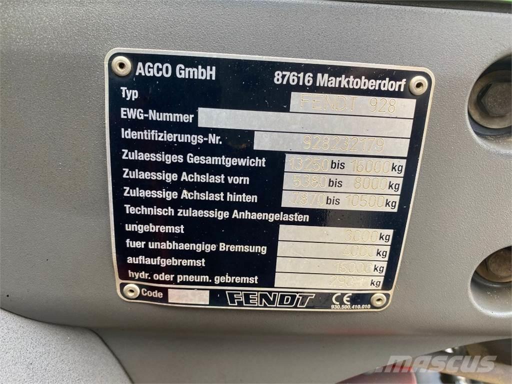 Fendt 930 Vario Trattori