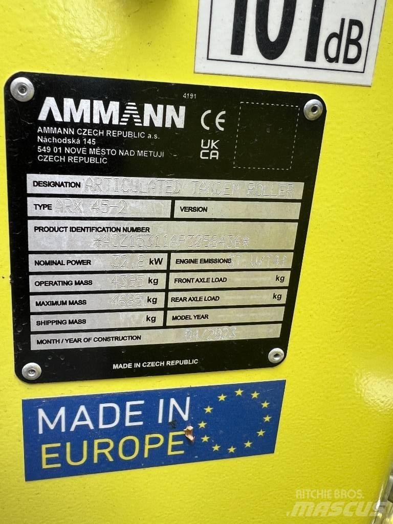 Ammann ARX 45-2 Rulli a doppio tamburo