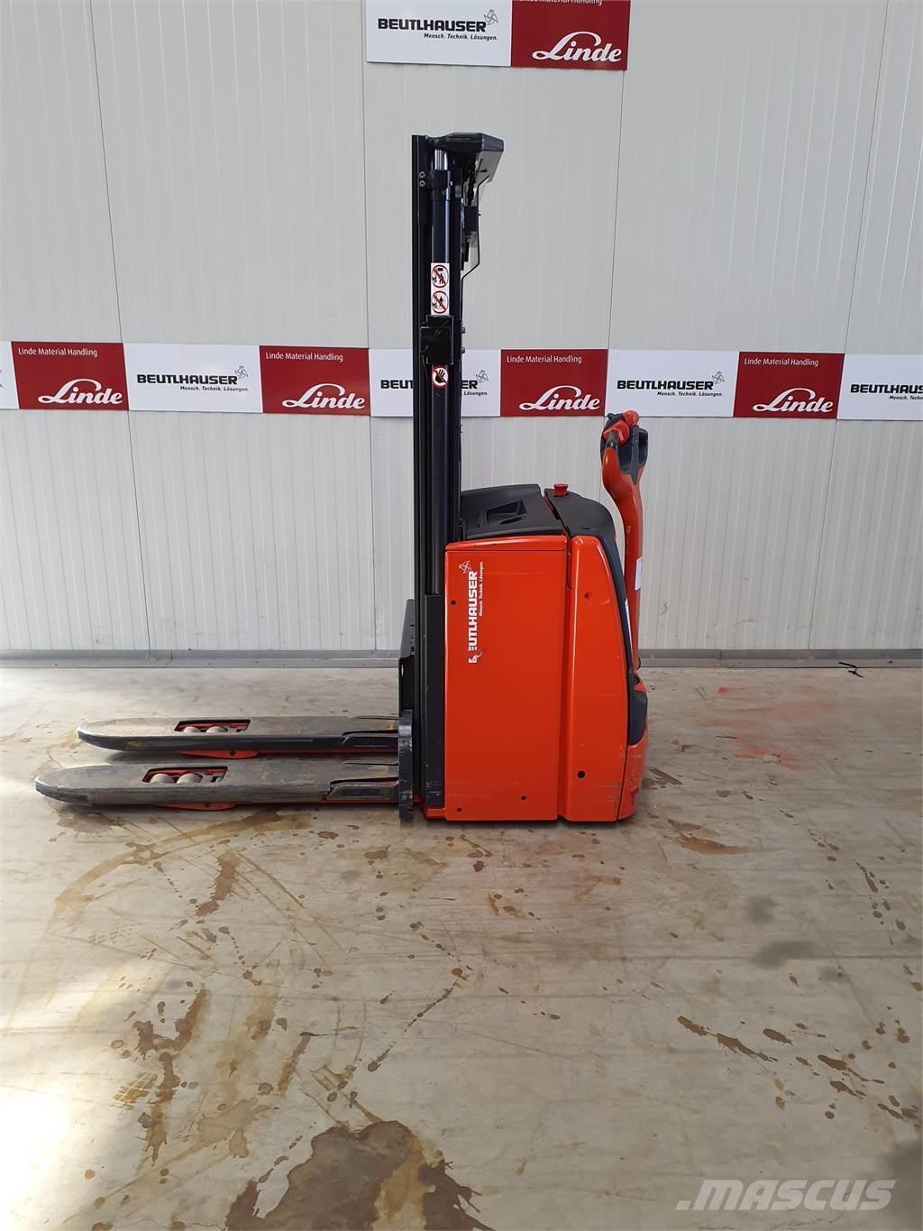 Linde L16i Transpallet uomo a terra