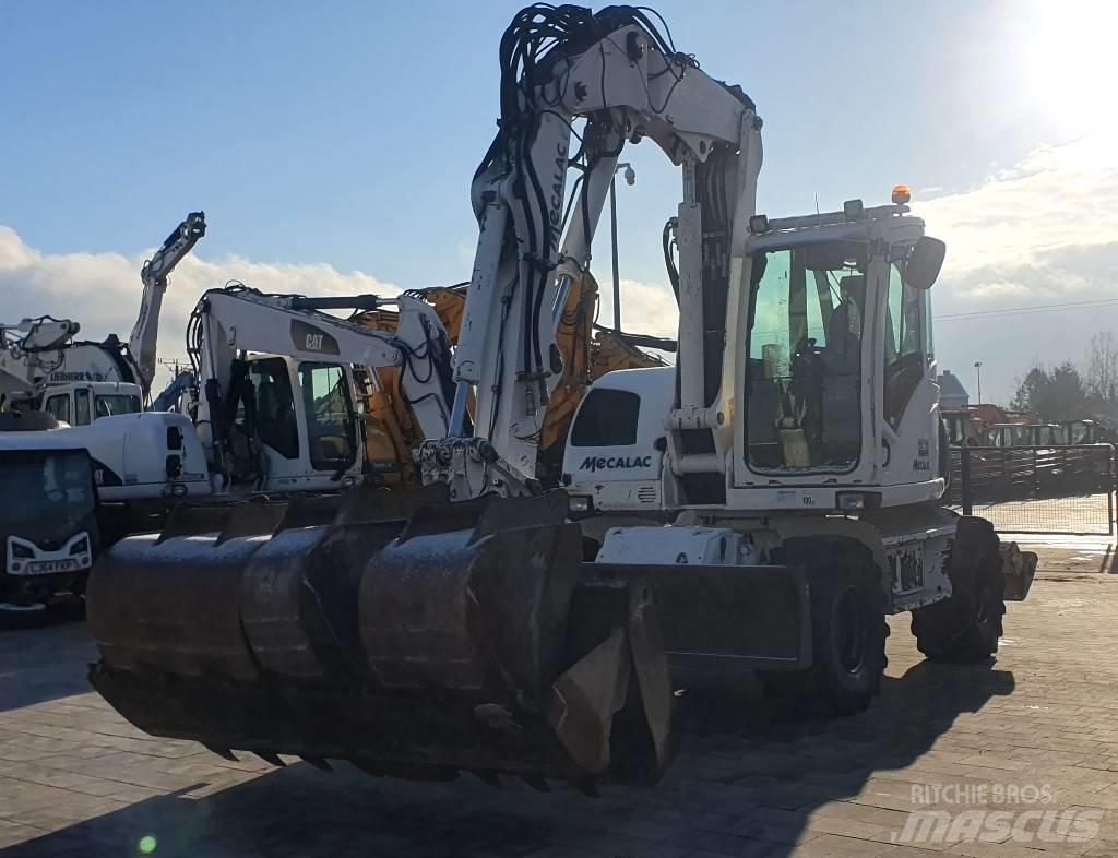 Mecalac 714 MWE Escavatori gommati