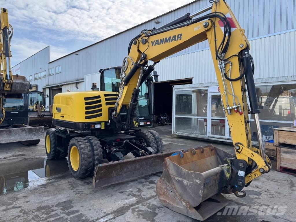 Yanmar B95W (40576) Escavatori gommati