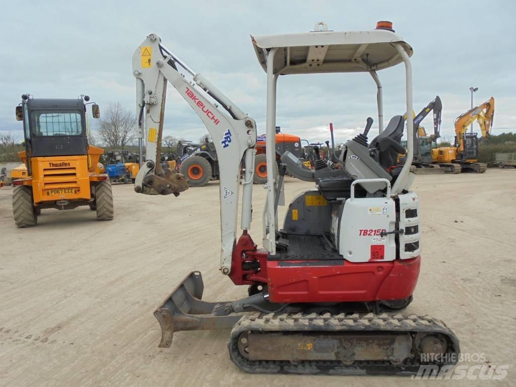 Takeuchi TB215R Miniescavatori