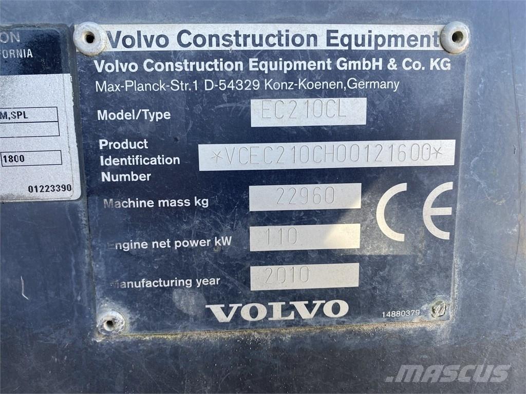 Volvo EC 210 C L Escavatori cingolati