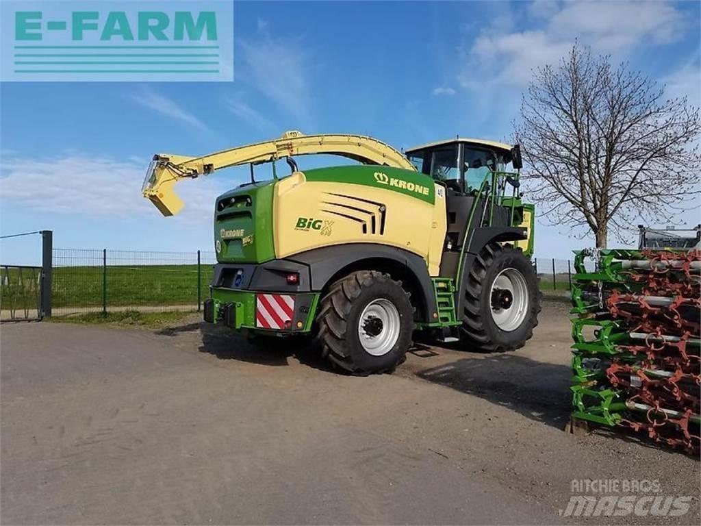 Krone big x 630 Trince semoventi
