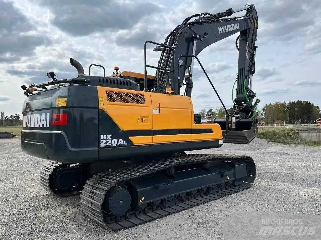 Hyundai HX 220 Escavatori cingolati