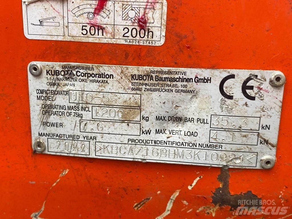Kubota u10-5 Miniescavatori