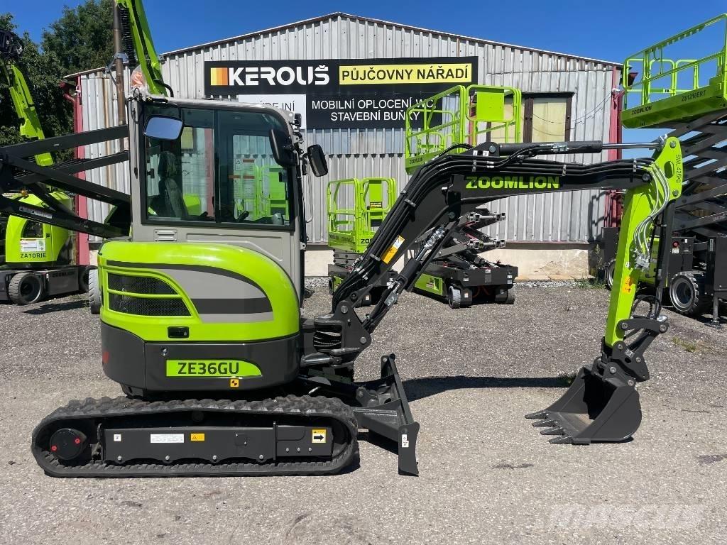 Zoomlion ZE 36 GU Escavatori cingolati